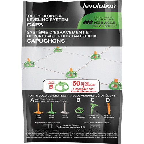 Miracle Sealants&reg; Levolution Universal Caps Northern Industrial Supply Inc.