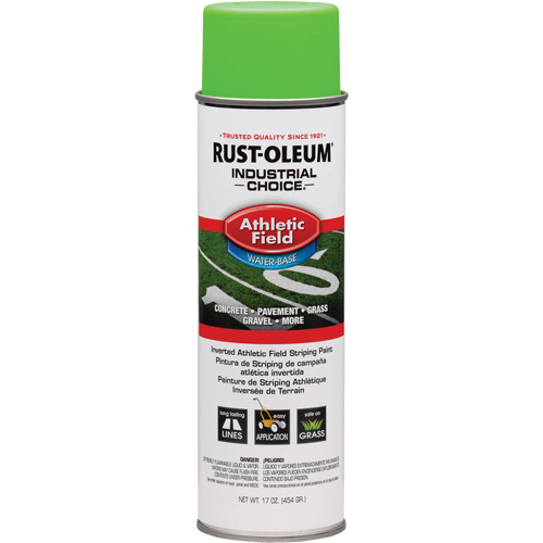 Industrial Choice&reg; AF1600 Athletic Field Striping Paint, Green, Aerosol Can Northern Industrial Supply Inc.