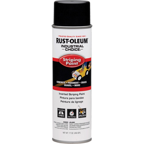 Peinture pour traçage de ligne &agrave; l'envers du syst&egrave;me S1600, Noir, Canette a&eacute;rosol Northern Industrial Supply Inc.