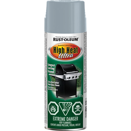 Specialty High Heat Ultra Enamel Spray Paint, Aerosol Can, Silver Northern Industrial Supply Inc.
