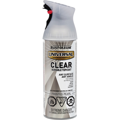 Universal Durable Top Coat, 312 g, Aerosol Can, Frosted Pearl Northern Industrial Supply Inc.