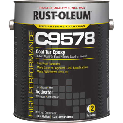 Activateur pour rev&ecirc;tement &eacute;poxydique &agrave; base de goudron de houille et &agrave; haute teneur en solides du syst&egrave;me C9578, Gallon Northern Industrial Supply Inc.