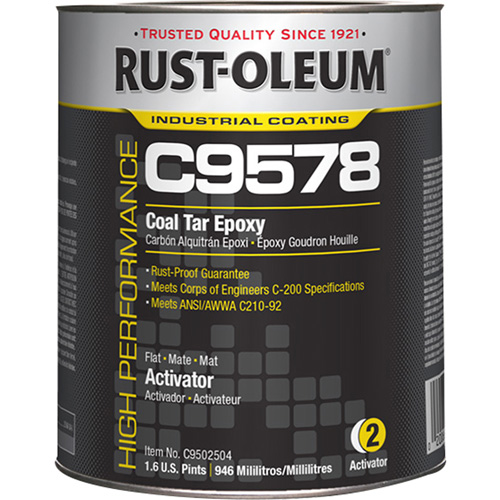 Activateur pour rev&ecirc;tement &eacute;poxydique &agrave; base de goudron de houille et &agrave; haute teneur en solides du syst&egrave;me C9578, 0,2 gal., Seau Northern Industrial Supply Inc.