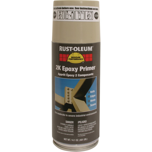 Appr&ecirc;t &eacute;poxydique 2K &agrave; haute performance en a&eacute;rosol du syst&egrave;me V2300, Beige, 14 oz, Canette a&eacute;rosol Northern Industrial Supply Inc.