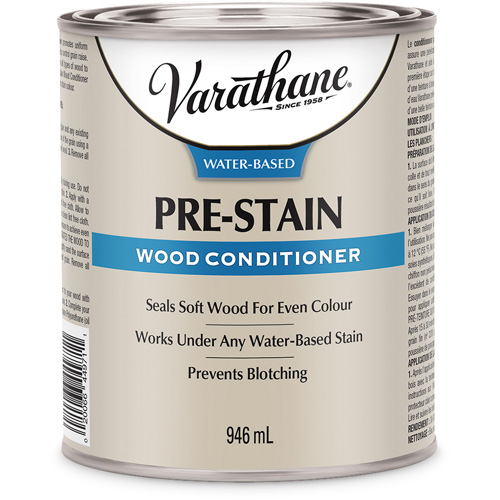 Conditionneur de bois &agrave; base d'eau de premi&egrave;re qualit&eacute; Varathane, 946 ml, Transparent, Transparent Northern Industrial Supply Inc.