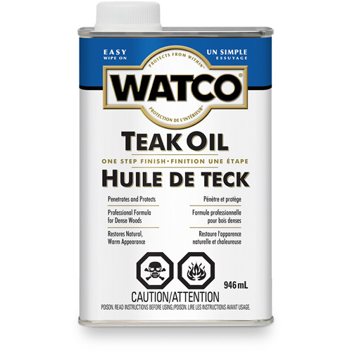 Huile de teck Watco, 946 ml, Transparent, Transparent Northern Industrial Supply Inc.