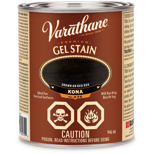 Varathane&reg; Premium Gel Stain, 946 ml, Kona Northern Industrial Supply Inc.