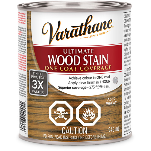 Varathane&reg; Ultimate Wood Stain, 946 ml, Aged Wheat Northern Industrial Supply Inc.