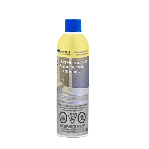 Scellant pour coulis &agrave; vaporiser 511 Miracle Sealants, Canette a&eacute;rosol Northern Industrial Supply Inc.