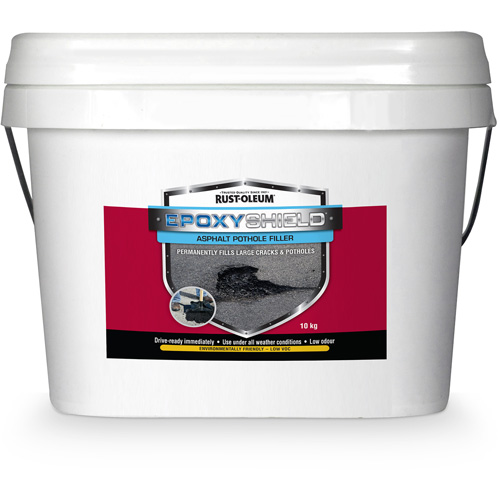 Remplisseur de nids-de-poule dasphalte EpoxyShield, Seau, Noir Northern Industrial Supply Inc.