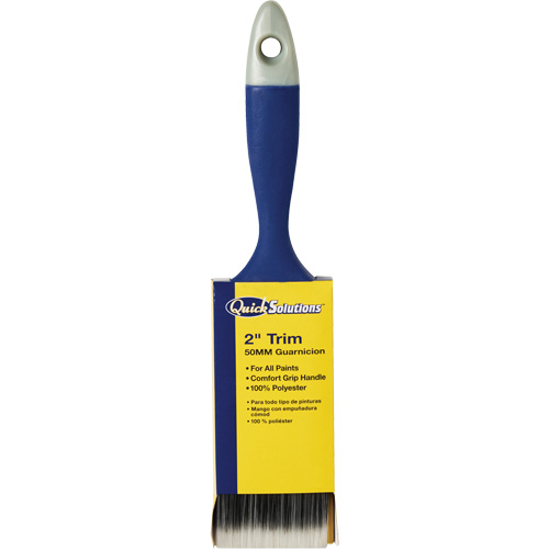 Quick Solutions Trim Brush, Polyester, Plastic Handle, 2" Width Northern Industrial Supply Inc.