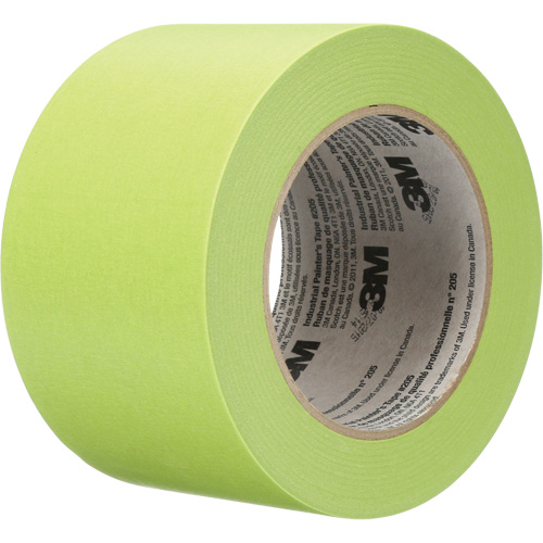 Ruban industriel 205 pour peintre, 72 mm (2-4/5") x 55 m (180'), Vert Northern Industrial Supply Inc.