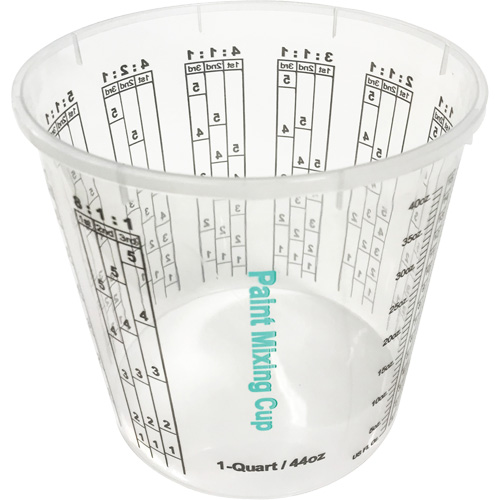 Gobelet en plastique pour m&eacute;lange de peinture, 1,25 L Northern Industrial Supply Inc.