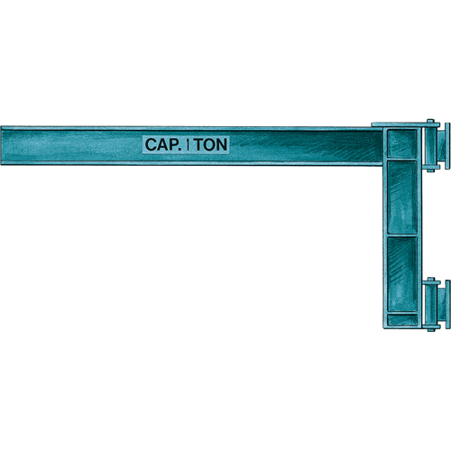 Potences, Poutre en H, Largeur de semelle de 5-1/4", Capacit&eacute; de 1000 lb (0,5 tonne) Northern Industrial Supply Inc.