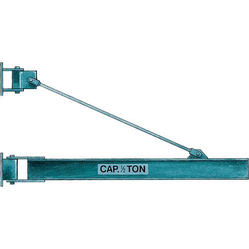 Potences, Poutre en I, Largeur de semelle de 3-3/8", Capacit&eacute; de 2000 lb (1 tonne) Northern Industrial Supply Inc.