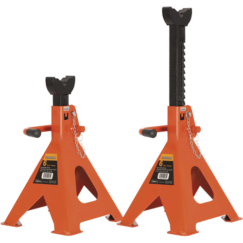 856A B&eacute;quilles de cric, Poign&eacute;e/rochet verrouillable, Capacit&eacute; de 6 tonne(s), 15-1/2" - 24" h Northern Industrial Supply Inc.