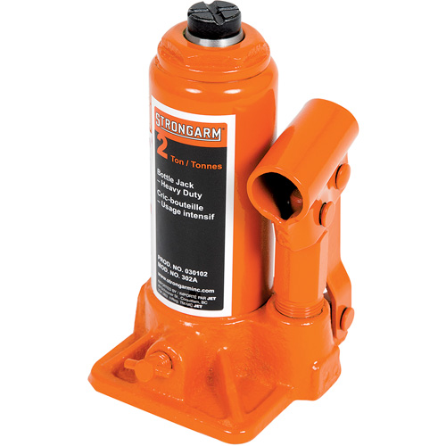 302A Bottle Jack, 2 tons, Manual Hydraulic, 12-1/2" Raised Height Northern Industrial Supply Inc.
