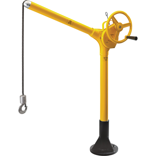 Tall Industrial Lifting Device with Bolt-Down Base, 500 lbs. (0.25 tons) Capacity Northern Industrial Supply Inc.