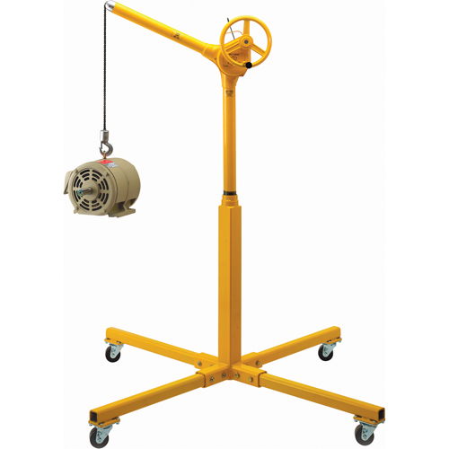 Hauts crochets &eacute;l&eacute;vateurs industriels avec base mobile, Capacit&eacute; 500 lb (0,25 tonne) Northern Industrial Supply Inc.