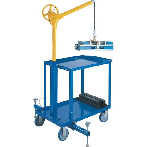 Tall Industrial Lifting Device with Mobile Cart, 500 lbs. (0.25 tons) Capacity Northern Industrial Supply Inc.
