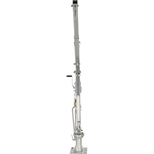Winch Operated Truck Jib Crane, 1000 lbs. (0.5 tons) Capacity, 97" Max. Clearance Northern Industrial Supply Inc.