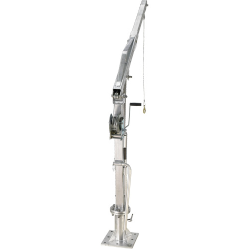 Winch Operated Truck Jib Crane, 1000 lbs. (0.5 tons) Capacity, 97" Max. Clearance Northern Industrial Supply Inc.