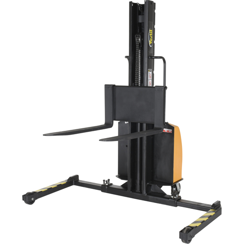 Gerbeur motoris&eacute; avec m&acirc;t &eacute;troit, Fonctionnement &eacute;lectrique, Capacit&eacute; 1500 lb, Lev&eacute;e max 63" Northern Industrial Supply Inc.
