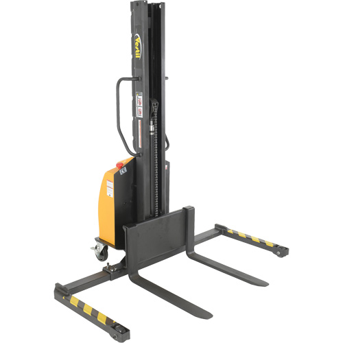 Gerbeur motoris&eacute; avec m&acirc;t &eacute;troit, Fonctionnement &eacute;lectrique, Capacit&eacute; 1000 lb, Lev&eacute;e max 63" Northern Industrial Supply Inc.