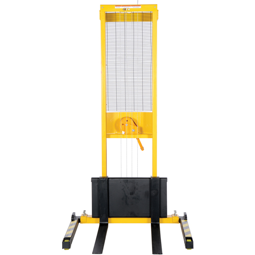 Gerbeur manuel, Fonctionnement Treuil manuel, Capacit&eacute; 770 lb, Lev&eacute;e max 60" Northern Industrial Supply Inc.