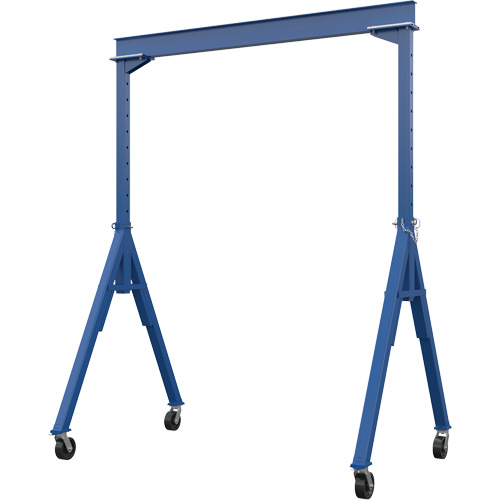 Adjustable Height Gantry Crane, 10' L, 2000 lbs. (1 tons) Capacity Northern Industrial Supply Inc.