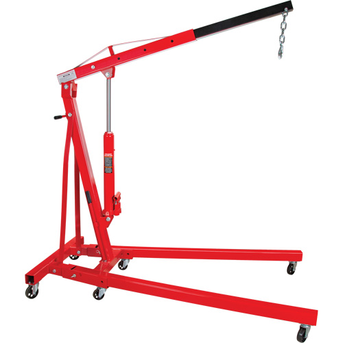 Folding Shop Crane, 4000 lbs. (2 tons) Capacity Northern Industrial Supply Inc.