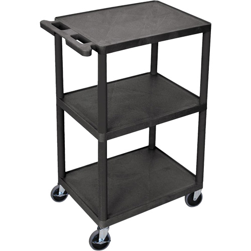 Utility Cart, 3 Tiers, 18" x 40" x 24", 400 lbs. Capacity Northern Industrial Supply Inc.