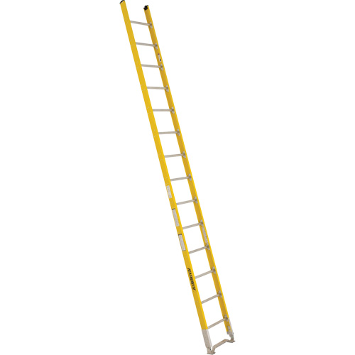 &eacute;chelle simple &agrave; une section - S&eacute;rie 6100, 14', Fibre de verre, 375 lb, CSA calibre 1AA Northern Industrial Supply Inc.