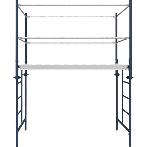 Accessoires pour &eacute;chafaudage - Poteau de garde-corps a/support, Poteau de garde-corps, 6" la x 56" h Northern Industrial Supply Inc.