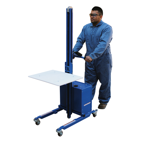 Quick Lift Platform Stacker, Electric Operated, 175 lbs. Capacity, 57" Max Lift Northern Industrial Supply Inc.
