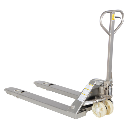 Pallet Truck, Stainless Steel, 48" L x 27" W, 5500 lbs. Capacity Northern Industrial Supply Inc.