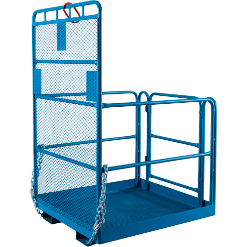 Nacelle &eacute;l&eacute;vatrice pour travail en hauteur, 48" x 48" x 72" h, Capacit&eacute; de 1000 lb, Acier Northern Industrial Supply Inc.