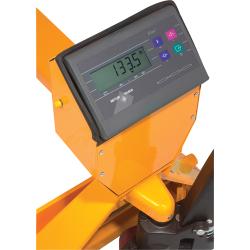 Digital Scale Pallet Truck, 27.5" L x 27.5" W, 5000 lbs. Cap. Northern Industrial Supply Inc.
