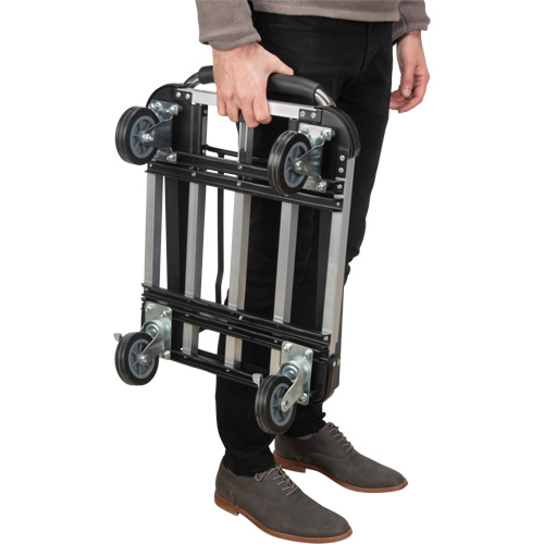 Foldable Platform Trucks, Aluminum, 300 lbs., 28" L x 16" W, 32" High Northern Industrial Supply Inc.