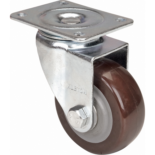 Caster, Swivel, 4" (101.6 mm), Polyurethane, 440 lbs. (199.58 kg.) Northern Industrial Supply Inc.