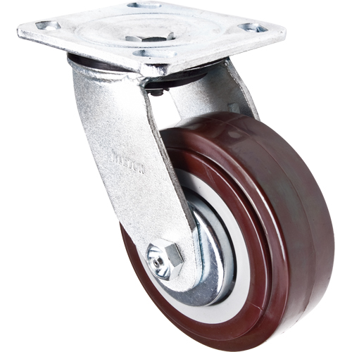 Caster, Swivel, 5" (127 mm), Polyurethane, 650 lbs. (294 kg.) Northern Industrial Supply Inc.