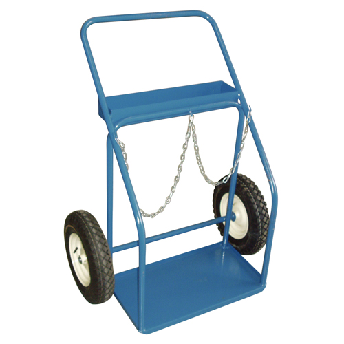 Chariots pour bouteilles de gaz, Roues Pneumatique, Base de 25" la x 13" lo, 400 lb Northern Industrial Supply Inc.