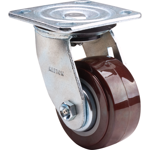 Roulette, Pivotant, 4" (101,6 mm), Polyur&eacute;thane,  Northern Industrial Supply Inc.