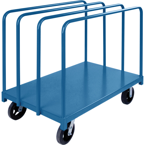 Single Level Rails Heavy-Duty Panel Mover Truck, 48" x 30" x 45", 2000 lbs. Capacity Northern Industrial Supply Inc.