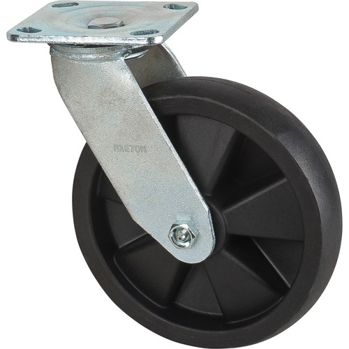 Roulettes haute temp&eacute;rature, Pivotant, 8" (203,2 mm), Nylon, 1000 lb (453 kg) Northern Industrial Supply Inc.