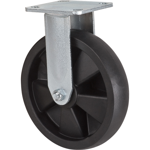 Hi-Temp Caster, Rigid, 8" (203.2 mm), Nylon, 1000 lbs. (453 kg.) Northern Industrial Supply Inc.