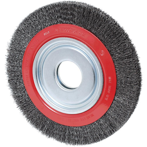 Meule 101K-5C &agrave; fils cr&ecirc;p&eacute;s, 12" dia., Fils 0,02", Arbre 2" Northern Industrial Supply Inc.