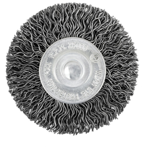 105-2 Shaft Mounted Crimped Radial Brush, 2", .02" Fill Northern Industrial Supply Inc.