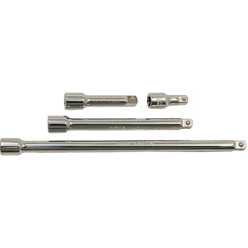 Extension Bar Set, 3/8" Drive, Chrome Finish, 4 Pcs Northern Industrial Supply Inc.
