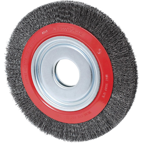 Disque &agrave; fils cr&ecirc;p&eacute;s, 6" dia., Fils 0,007", Arbre 2"/1/2" - 5/8" Northern Industrial Supply Inc.